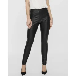 Legging Skinny Fit Taille moyenne noir Lara