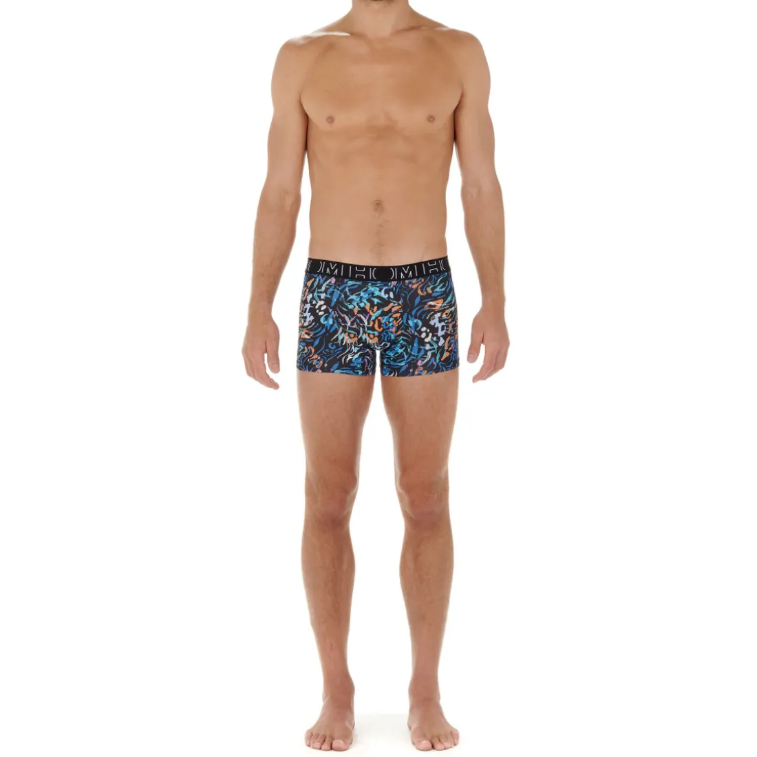 Lot de 2 boxer en coton uni et à motifs