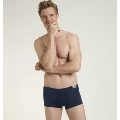 Lot de 2 boxer homme bleu marine + bleu foncé en coton