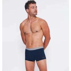 Lot de 6 boxer homme marine en coton