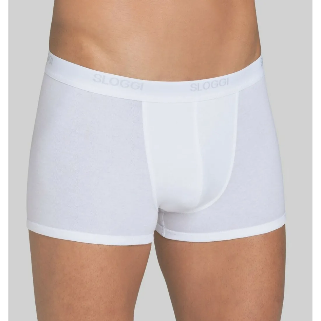 Lot de 3 boxers - Blanc en coton