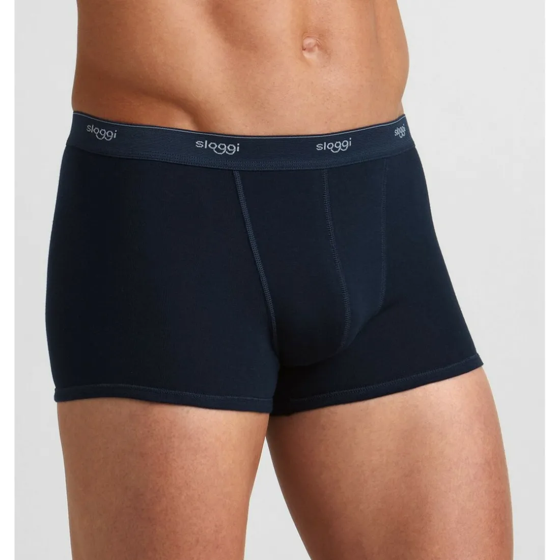 Lot de 3 boxers - Bleu en coton