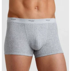 Lot de 3 boxers - Gris en coton