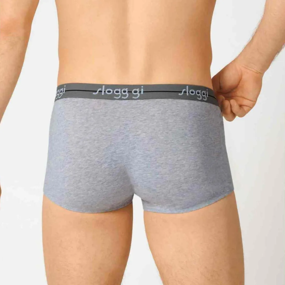Lot de 2 Boxers blanc et noir courts Homme Multicolore