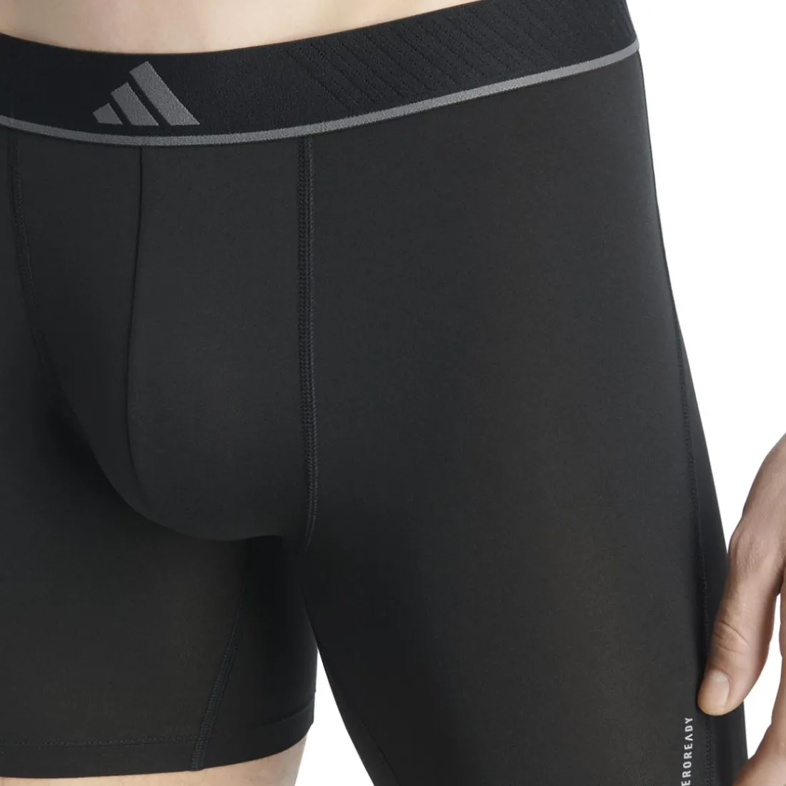 Lot de 3 boxers brief homme Active Micro Flex Eco Adidasport noir
