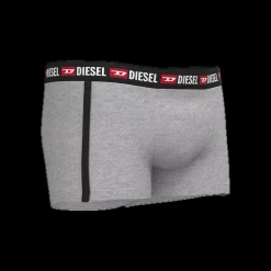 Lot de 2 boxers coton noir/gris