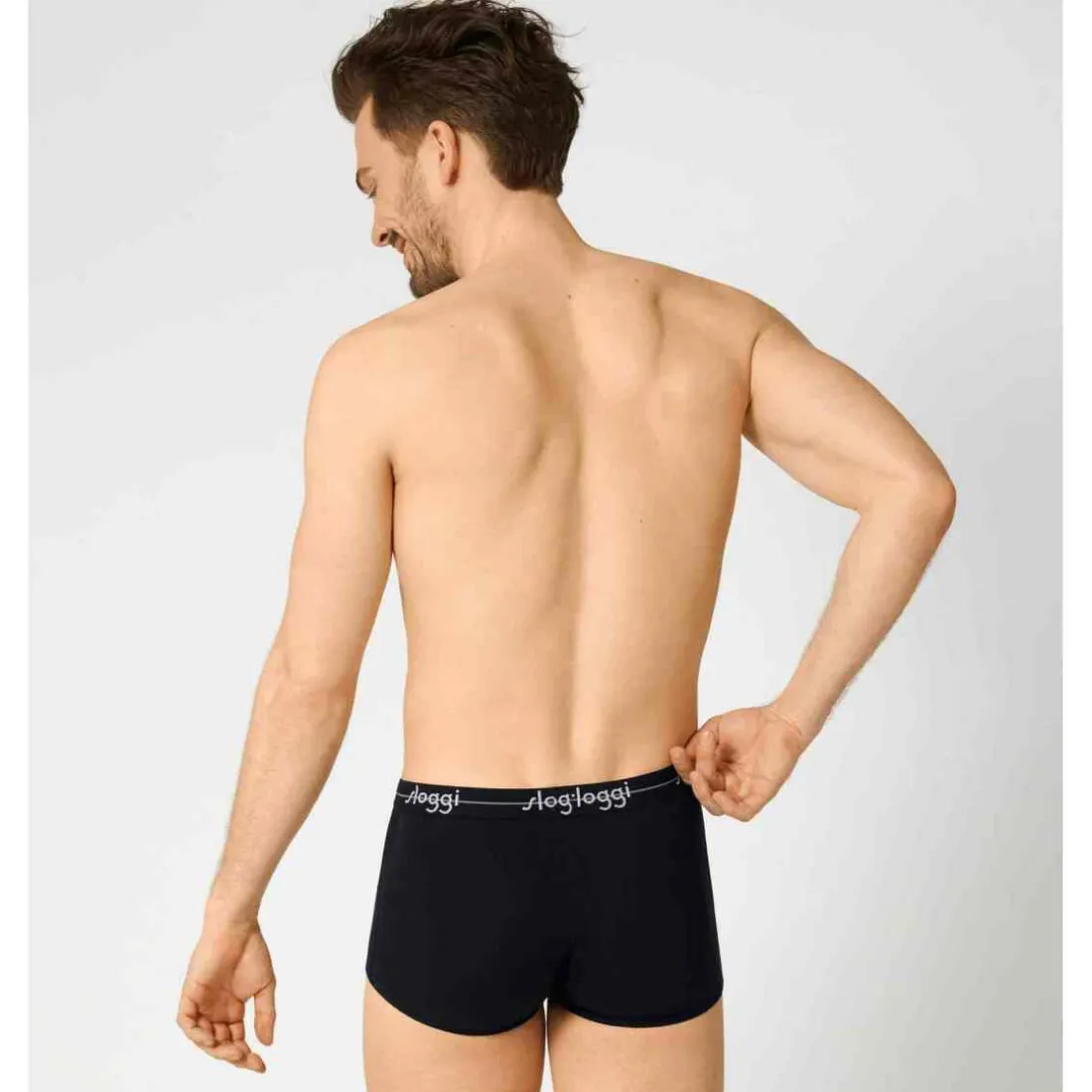 Lot de 2 Boxers courts Homme Noir
