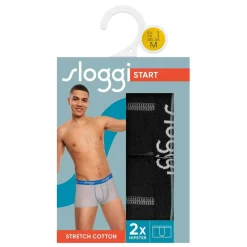 Lot de 2 Boxers courts Homme Noir