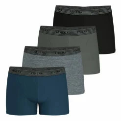 Lot de 4 boxers Ecopack en coton pour homme