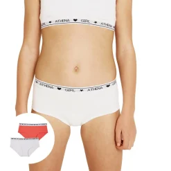 Lot de 2 boxers fille Coton Ultra Doux Girl by orange