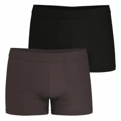 Lot de 2 boxers Fusion noir en coton pour homme