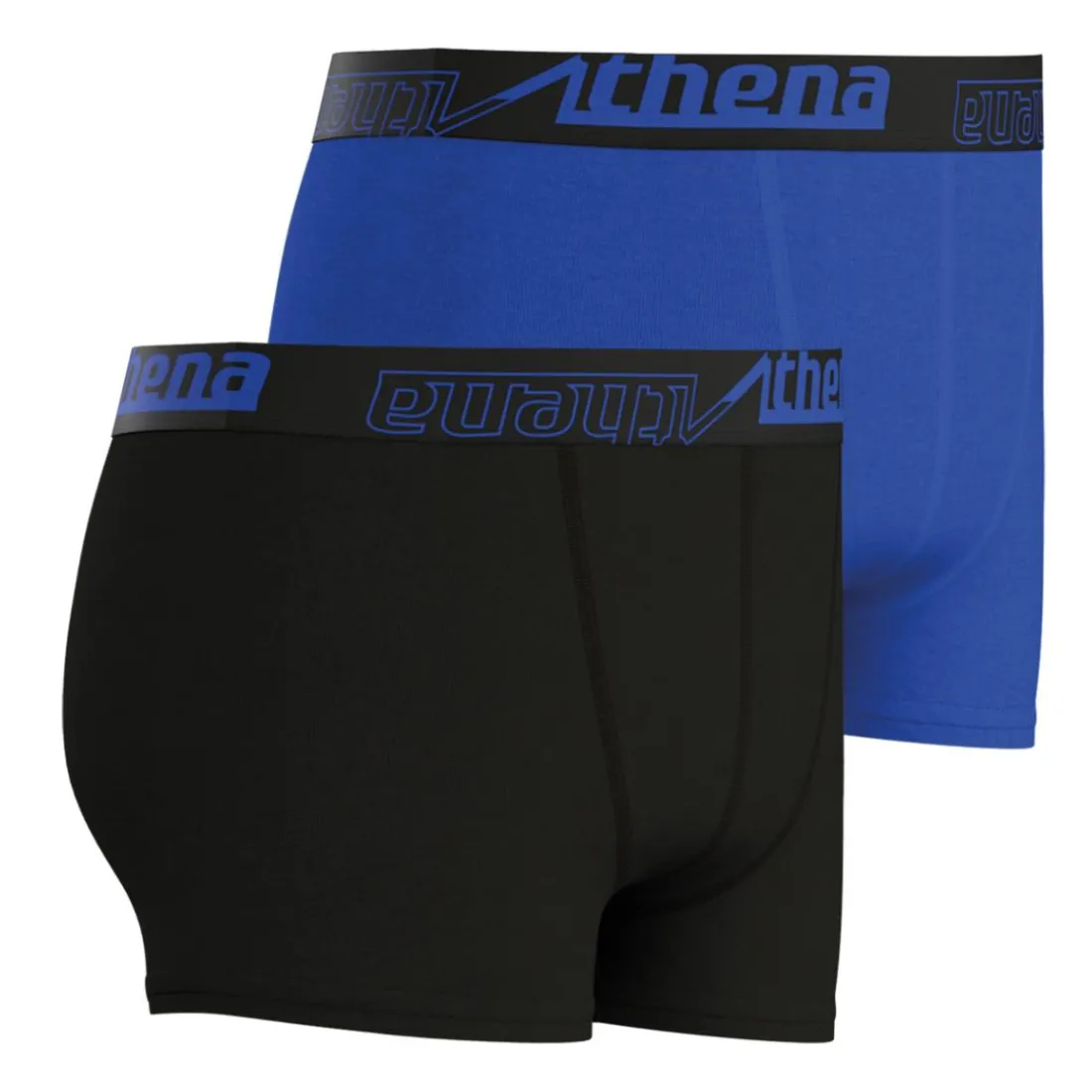 Lot de 2 boxers garçon Ecopack Athena noir