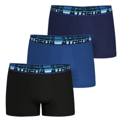 Lot de 3 boxers homme 720 Stretch Coton Athena bleu