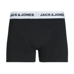 Lot de 3 Boxers Homme - Trunks Noir en coton Greg