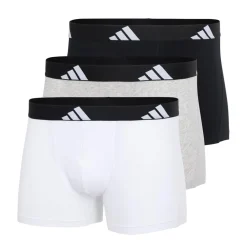 Lot de 3 boxers homme Active Flex Cotton Adidasport blanc en coton