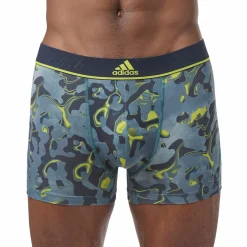 Lot de 3 boxers homme Active Micro Flex Eco Adidas gris en coton