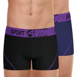 Lot de 2 boxers homme Air Performance Bleu AIR PERFORMANCE