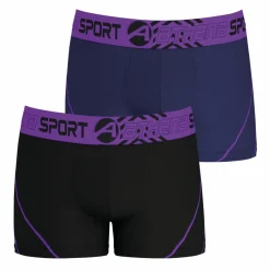 Lot de 2 boxers homme Air Performance Bleu AIR PERFORMANCE