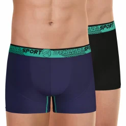 Lot de 2 boxers homme Bleu RUNNING