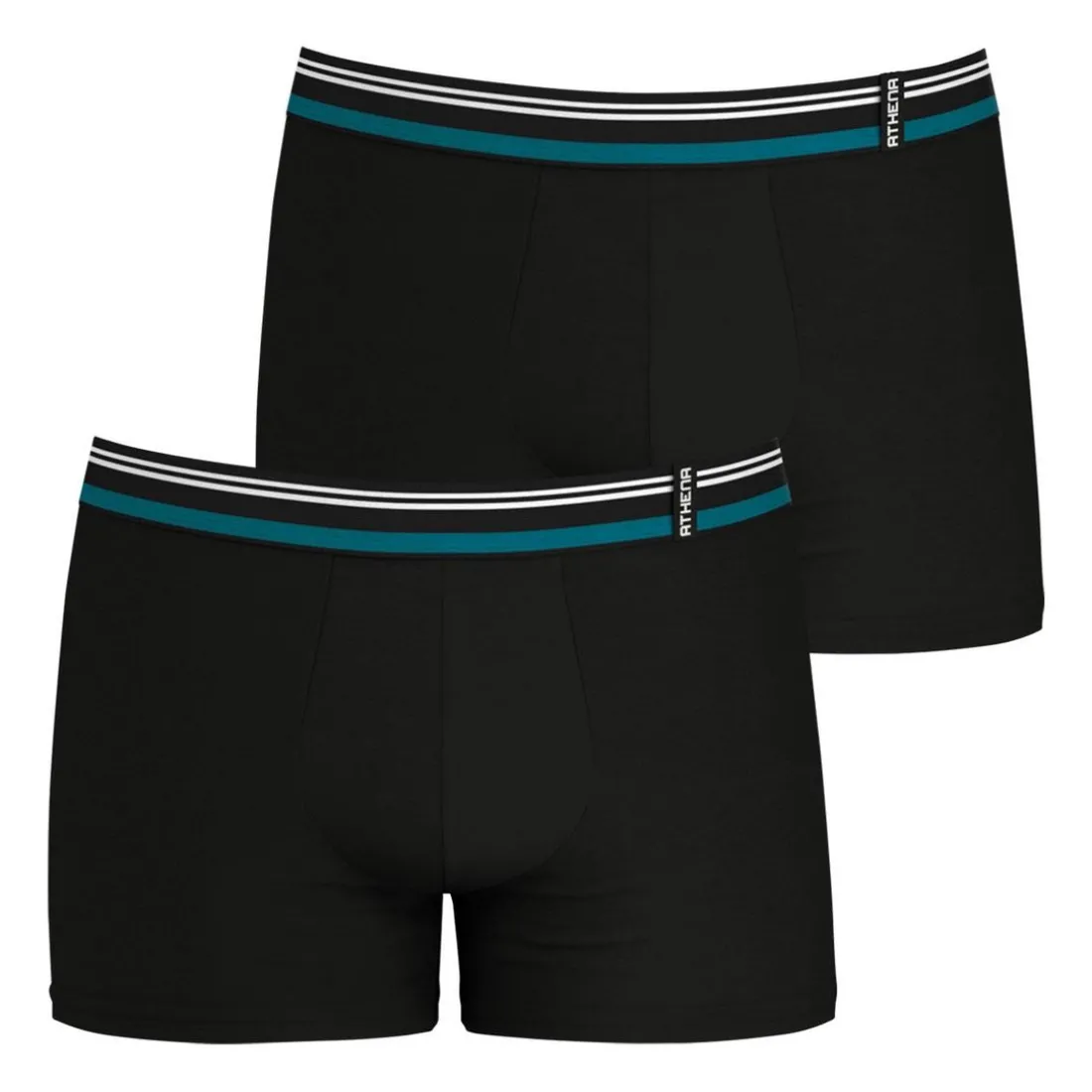 Lot de 2 boxers homme Duo Eco Noir DUO ECO en coton
