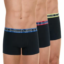 Lot de 3 boxers homme Full Stretch Noir en coton