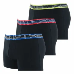 Lot de 3 boxers homme Full Stretch Noir en coton