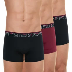 Lot de 3 boxers homme Seconde Peau Rouge