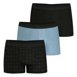 Lot de 3 boxers homme Studio Eminence noir en coton