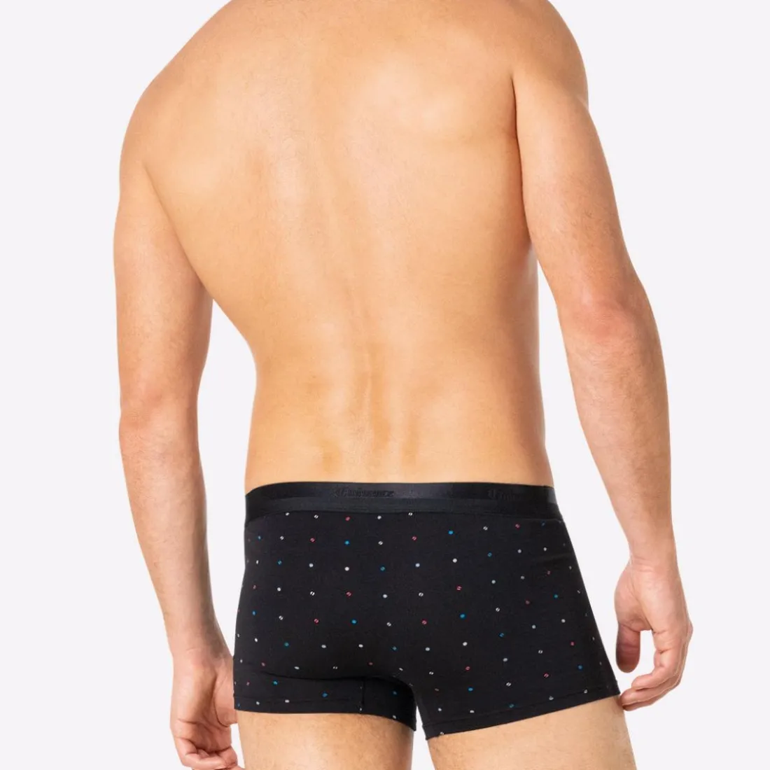 Lot de 3 boxers homme Studio Eminence noir en coton