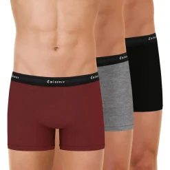 Lot de 3 boxers homme Tailor Eminence multicolore en coton