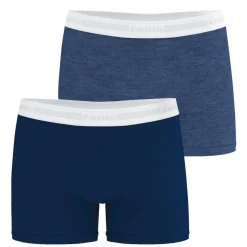 Lot de 2 boxers homme Tailor Coton bio Eminence bleu