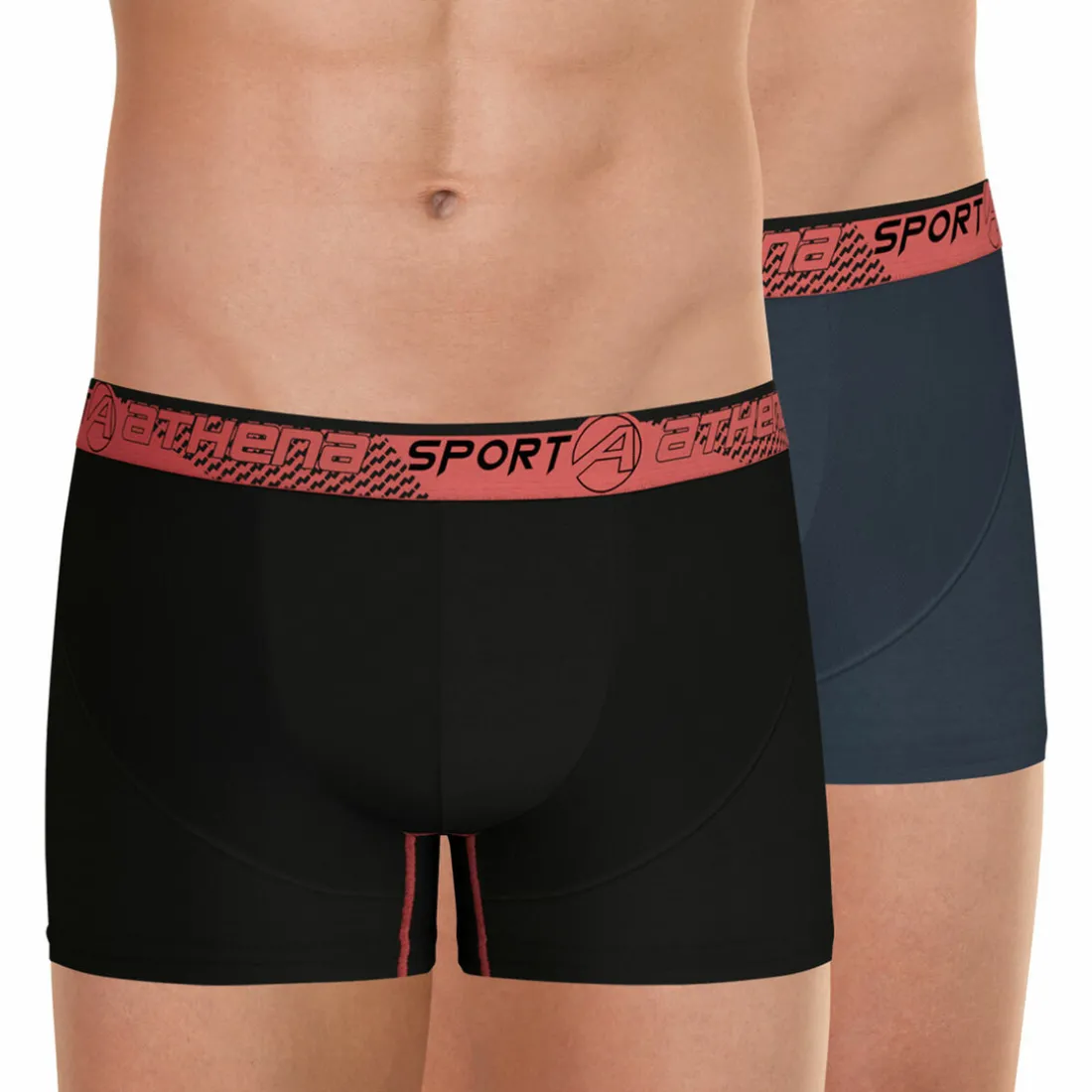 Lot de 2 boxers hommes - Noir