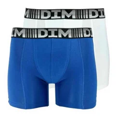 Lot de 2 boxers longs - 3D FLEX AIR X2 Dim Homme en coton