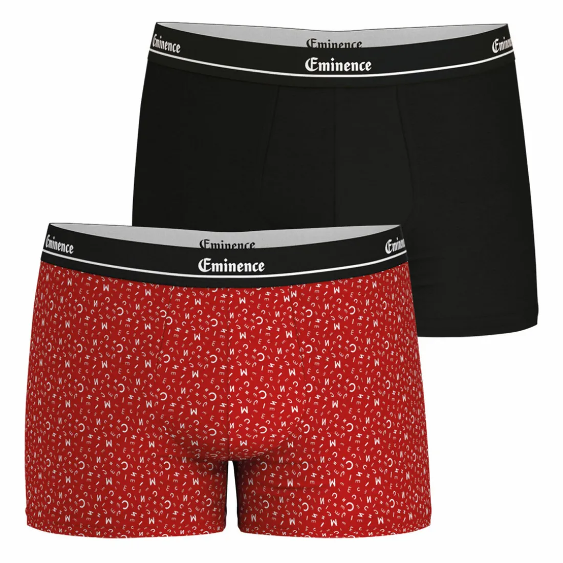 Lot de 2 boxers Swing édition Anniversaire noir en coton pour homme