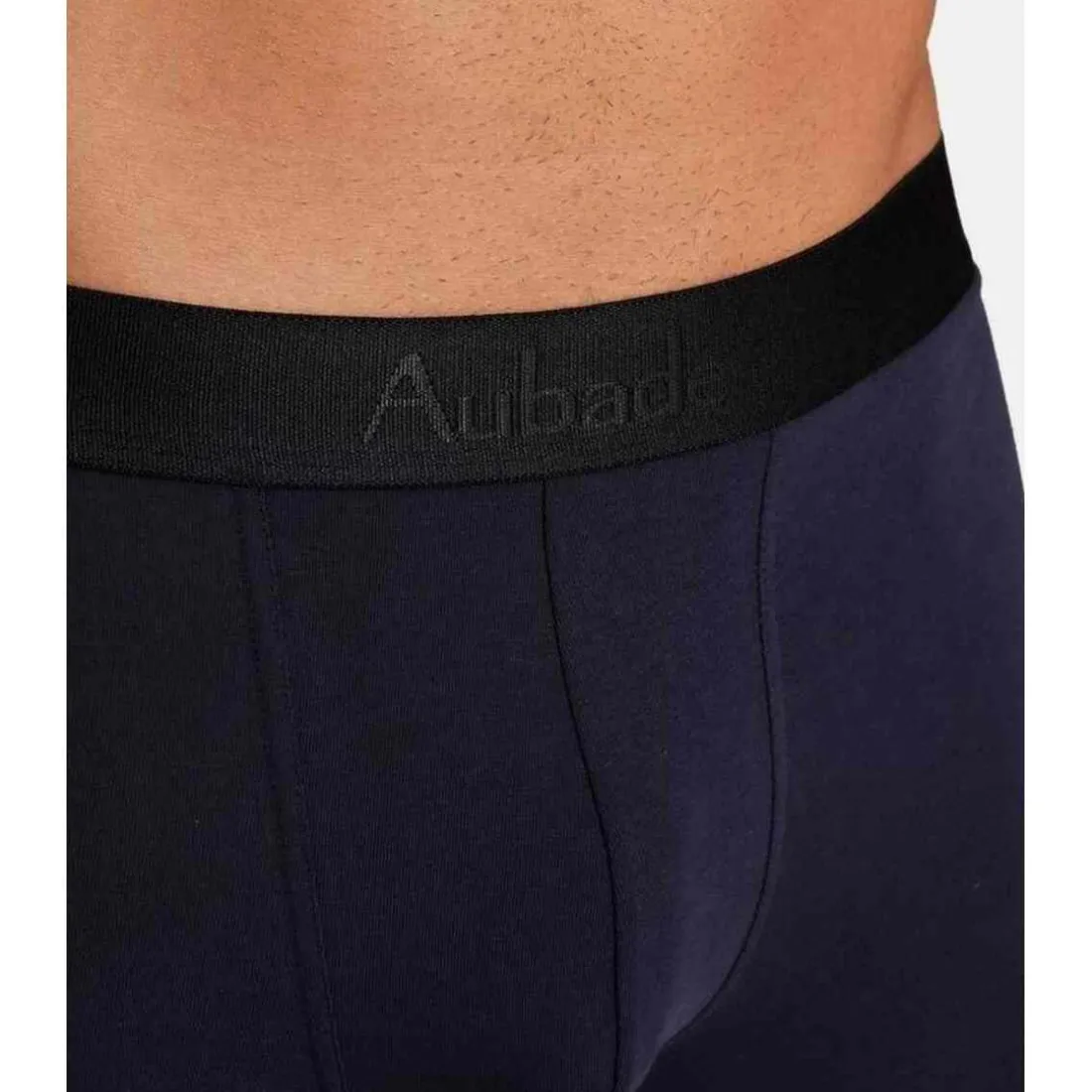 Lot de 2 Boxers unis - Multicolore Aubade Men en coton