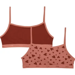 LOT DE 2 BRASSIERES EN COTON STRETCH