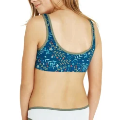 Lot de 2 brassières fille Ecopack Mode Girl by Vert en coton