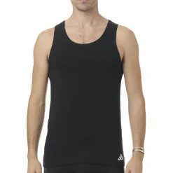 Lot de 2 débardeurs homme Active Flex Cotton Adidasport noir en coton