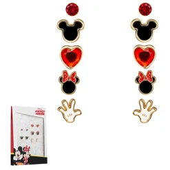 Lot de 5 paires de boucles d'oreilles - So Charm Disney