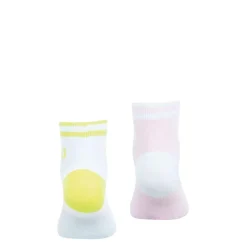 Lot de 2 paires de chaussettes basses fille Essentiel Wilson blanc en coton