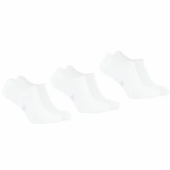 Lot de 3 paires de chaussettes invisibles - Blanc en coton