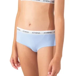 Lot de 2 shortys fille Coton Ultra Doux Athena multicolore