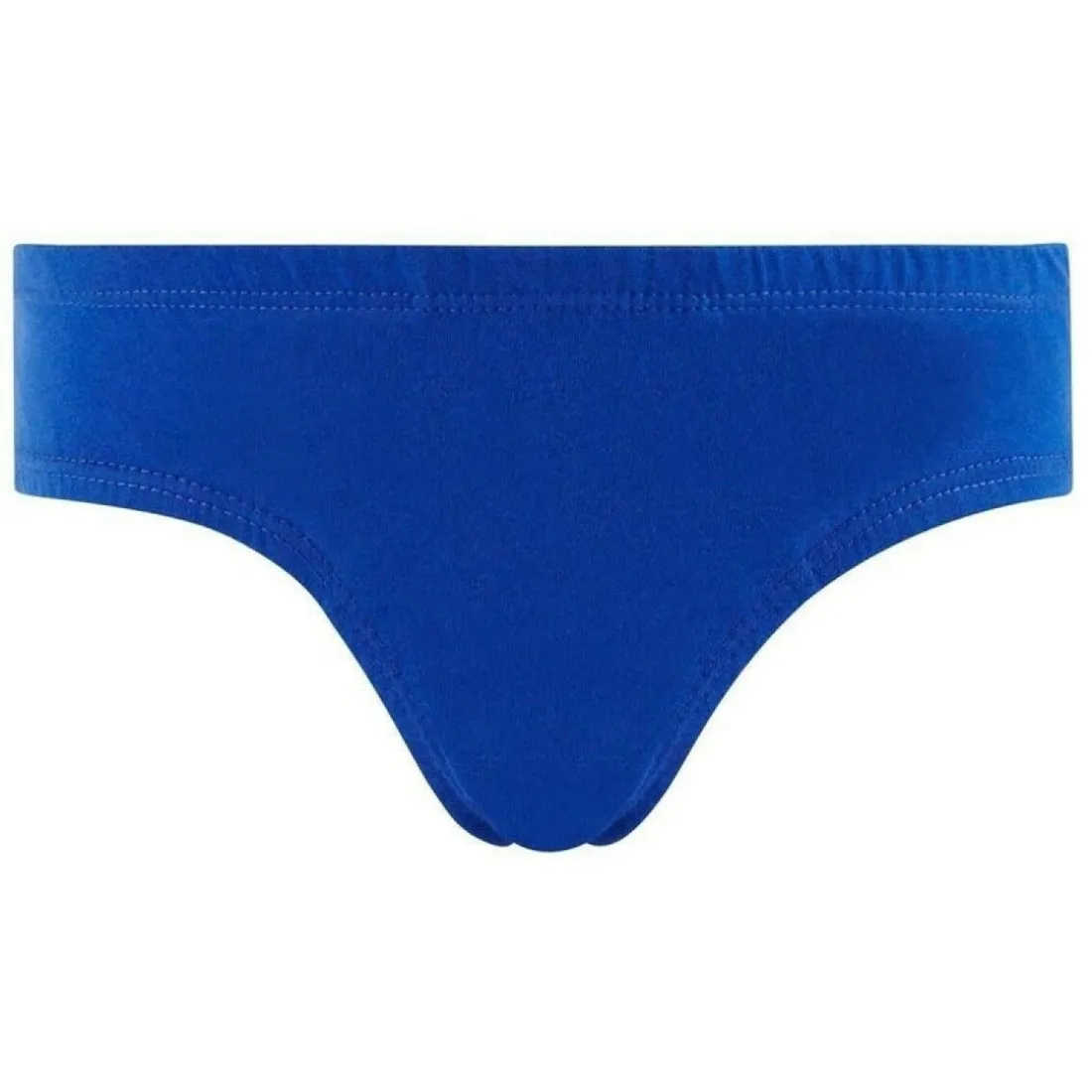 Lot de 3 slips boy bleu, imprimé & rouge Happy Print by Djembé POMM'POIRE - Bleu en coton
