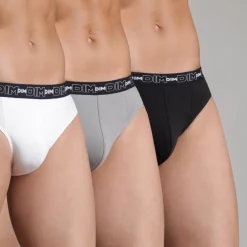 Lot de 3 slips Dim Pack homme - Gris