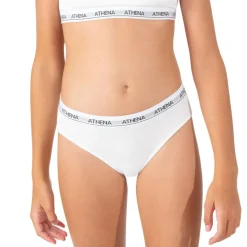 Lot de 2 slips fille Coton Ultra Doux Athena multicolore