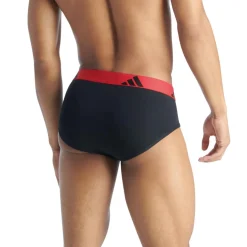 Lot de 3 slips homme Active Flex Cotton Adidasport multicolore en coton