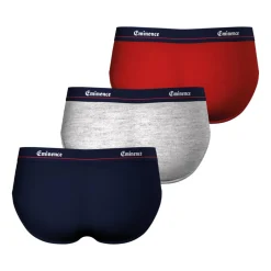 Lot de 3 slips homme Edition limitée Chic In The City Eminence multicolore en coton