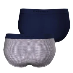 Lot de 2 slips homme Fait en France Eminence multicolore