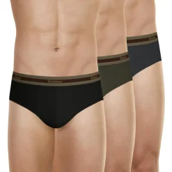 Lot de 3 slips homme sélection Eminence multicolore en coton