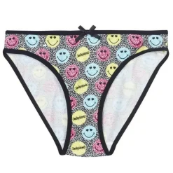 Lot de 3 slips imprimés Trendy Teen by Smiley POMM'POIRE - Multicolore en coton